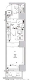 シーフォルム外苑前 8階 間取り図