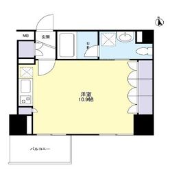 グランカーサ新宿御苑 606 間取り図