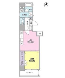 ドルフ21スミカ 402 間取り図