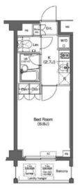 プラウドフラット学芸大学 310 間取り図