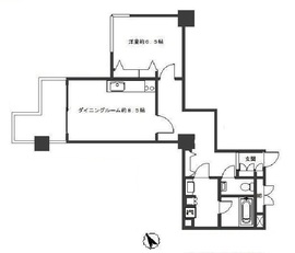 代官山アドレス ザ・タワー 7階 間取り図