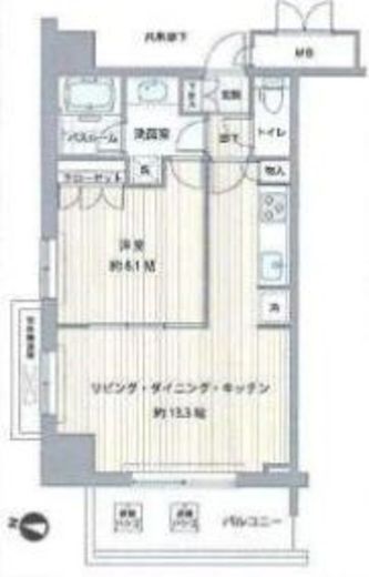 MFPRコート木場公園 911 間取り図