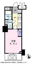 レジディア高輪桂坂 304 間取り図