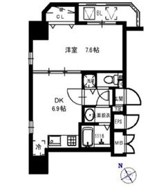 KDXレジデンス元浅草 302 間取り図