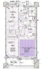 グラーサ渋谷松濤 9階 間取り図