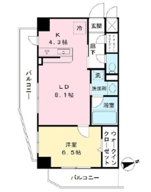 MODIER YOYOGI (モディア代々木) 104 間取り図