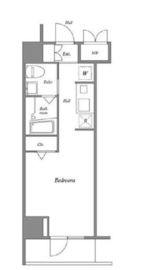 ルクレ西新宿 601 間取り図