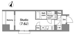 プライマル笹塚 405 間取り図