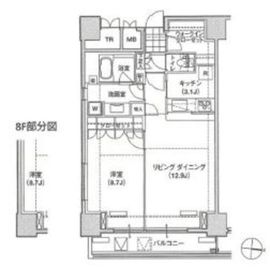 ブリリアイスト東雲キャナルコート 726 間取り図