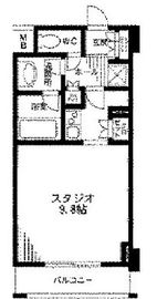 レジディア九段下 903 間取り図