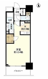 スタイリオ品川中延 503 間取り図