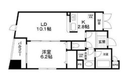 チェスターハウス九段下 503 間取り図