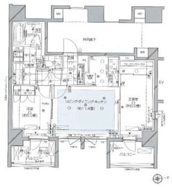 ピアース千代田淡路町 11階 間取り図