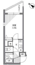 プライムアーバン目黒リバーサイド 203 間取り図