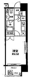 コンフォリア新宿御苑1 1004 間取り図