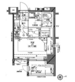 ピアース千代田淡路町 2階 間取り図