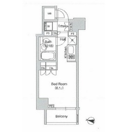 コンフォリア文京春日 302 間取り図