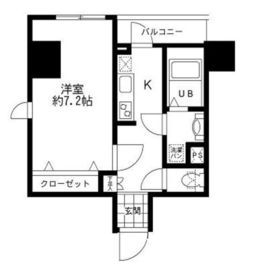 モーニングサイド銀座 1001 間取り図