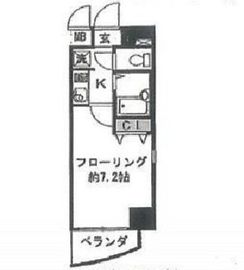 アピス渋谷神南 301 間取り図