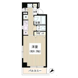 ブレコンプラザ銀座 402 間取り図