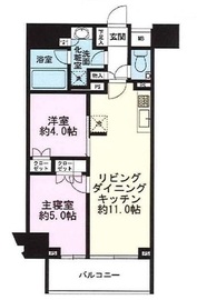 ピアース千代田淡路町 4階 間取り図