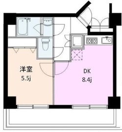 西新宿フォレストアネックス 205 間取り図