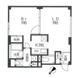 KDXレジデンス自由が丘 102 間取り図