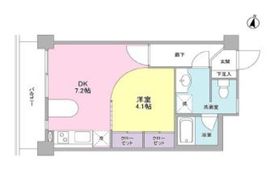 ボヌール都立大学壱番館 102 間取り図