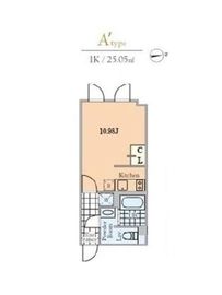 アルファベットセブン 306 間取り図