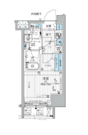 メインステージ三田アーバンスクエア 12階 間取り図