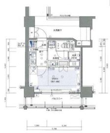 リビオレゾン清澄庭園 5階 間取り図