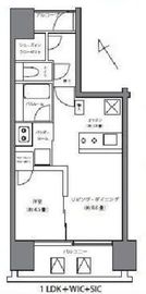 シティハウス中目黒レジデンス 11階 間取り図