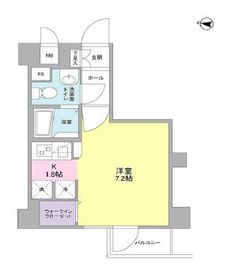 フィオリトゥーラ三軒茶屋ステーションフロント 403 間取り図