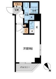 ダフィット駒込 704 間取り図