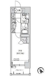 ブランシエスタ駒込 902 間取り図