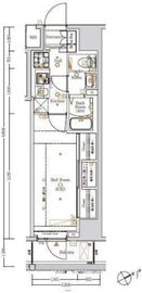 ログ上野駅前 7階 間取り図