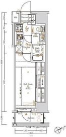 ログ上野駅前 8階 間取り図