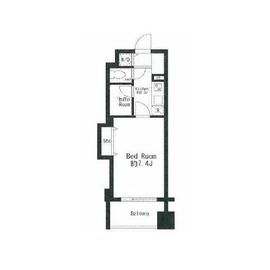 プライムアーバン日本橋茅場町 1102 間取り図