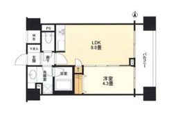 リーガルタワー神保町 4階 間取り図