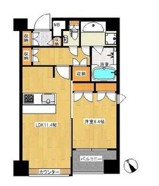 セレビア新宿御苑前 11階 間取り図