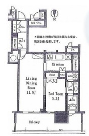 THE TOYOSU TOWER 4階 間取り図