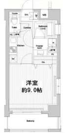 プレミアムキューブ三田 7階 間取り図