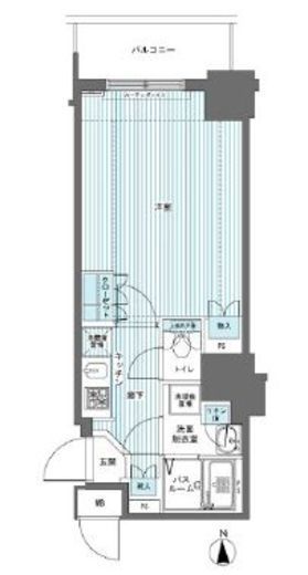 フェニックス西参道タワー 4階 間取り図