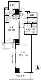 恵比寿ガーデンテラス弐番館 1313 間取り図