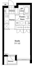 ル・シヤージュ神宮前 304 間取り図