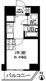 アクサス新宿タワーズイースト 3階 間取り図