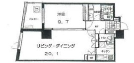 代官山プラザ 503 間取り図