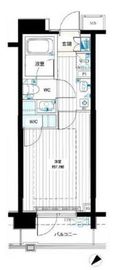 ファミールグランスイートTHE赤坂 2階 間取り図