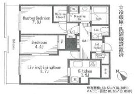 銀座タワー 17階 間取り図