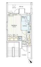 カスタリア大塚 1007 間取り図